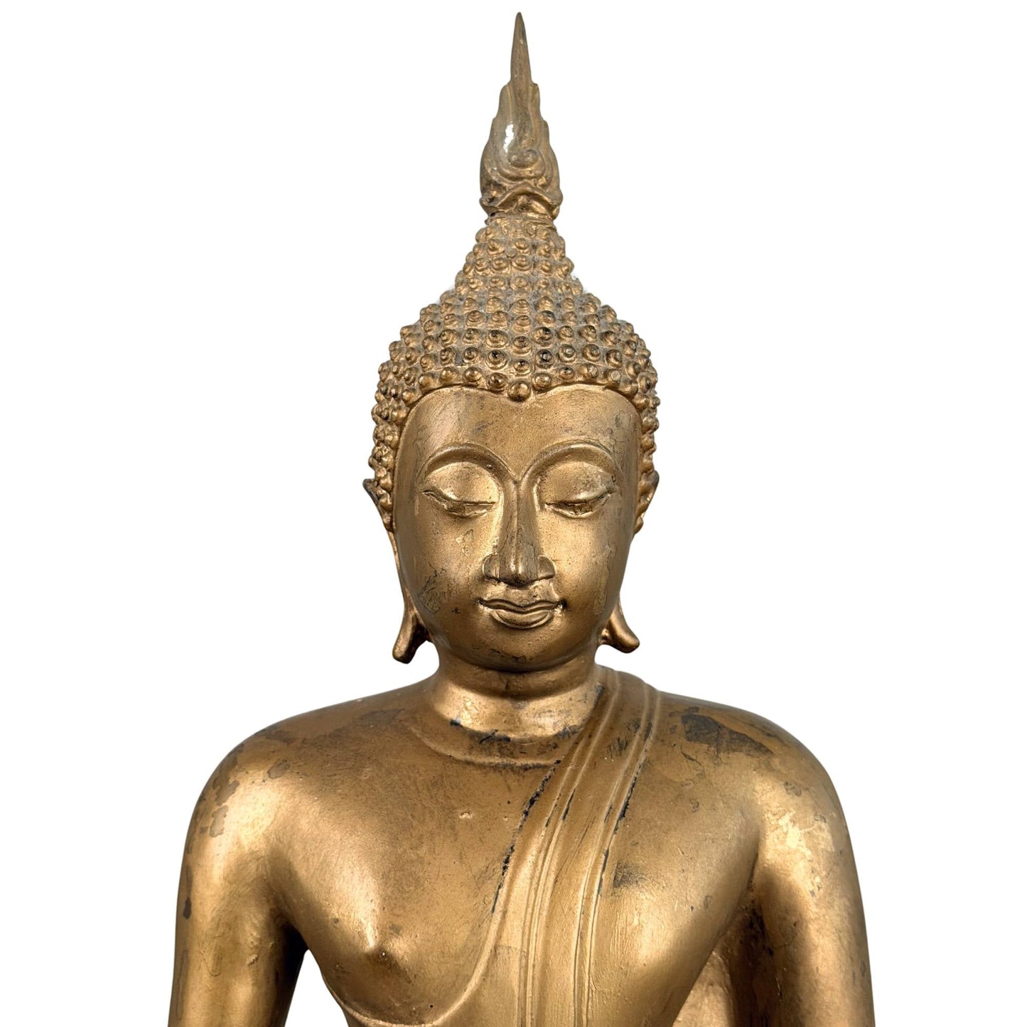 Spiritueel Thais Boeddhabeeld voor meditatiehoek altaar of interieur