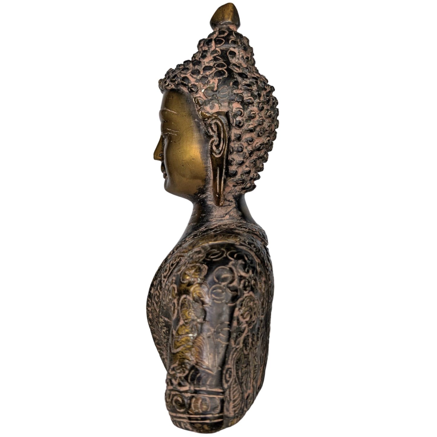 Totaaloverzicht van het 1,2 kg zware bronzen beeld geschikt voor verzamelaars en interieur.