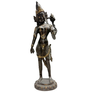 Staande Tara Brons – Slank Himalaya Beeld – Lot 472