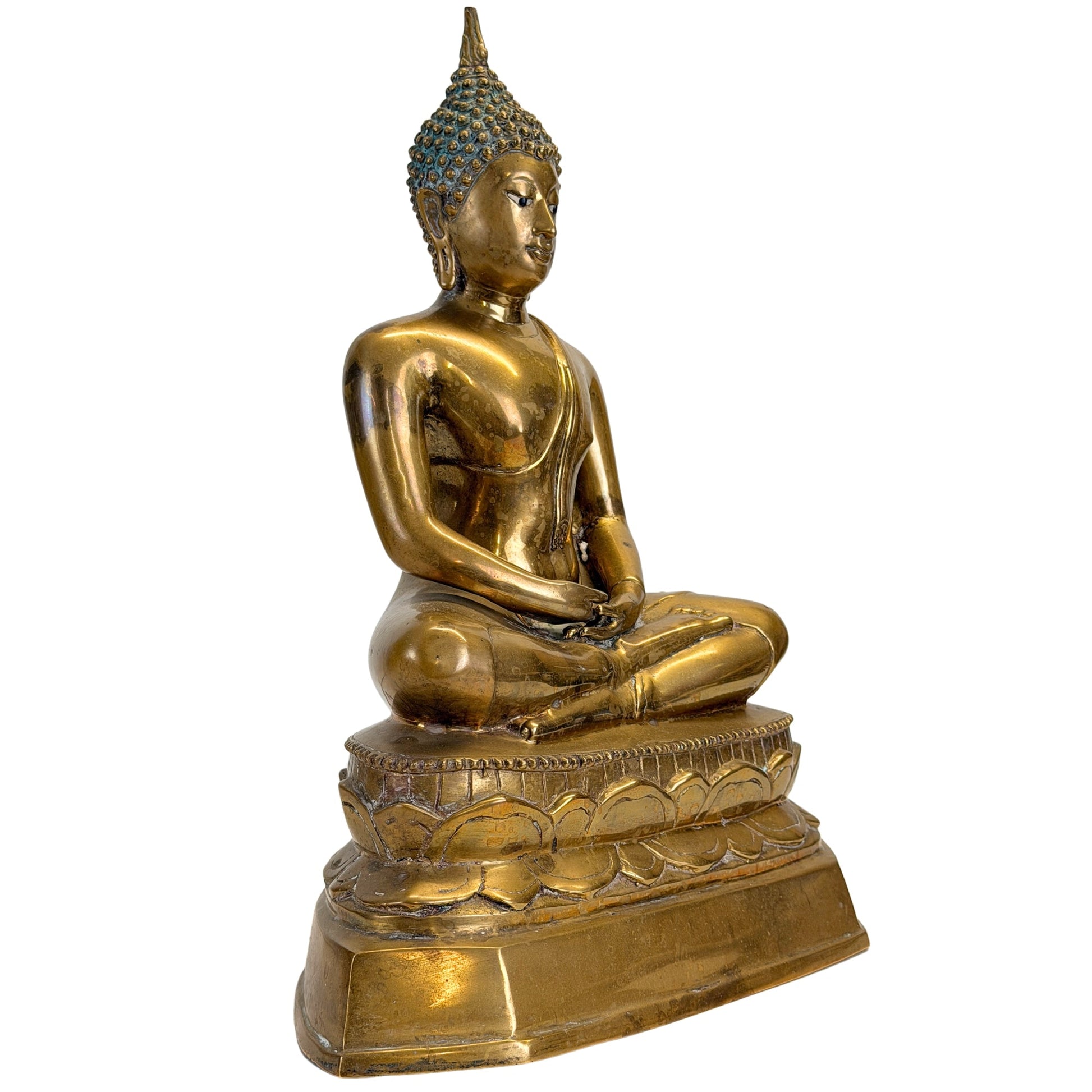 Thai Rattanakosin Shakyamuni Buddha, front right three-quarter view