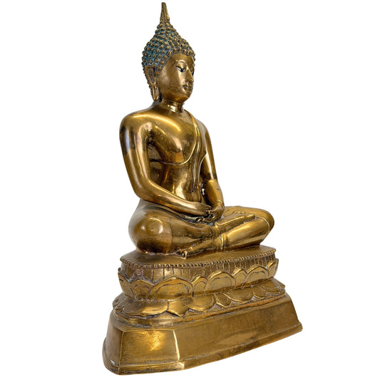 Thai Rattanakosin Shakyamuni Buddha, front right three-quarter view