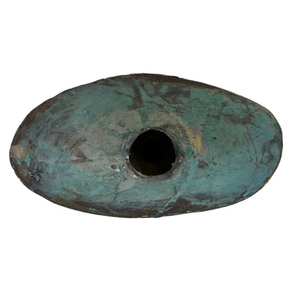 Thai Sukhothai-Style Buddha Bust – Bronze, 20th Century – close view of the lower section