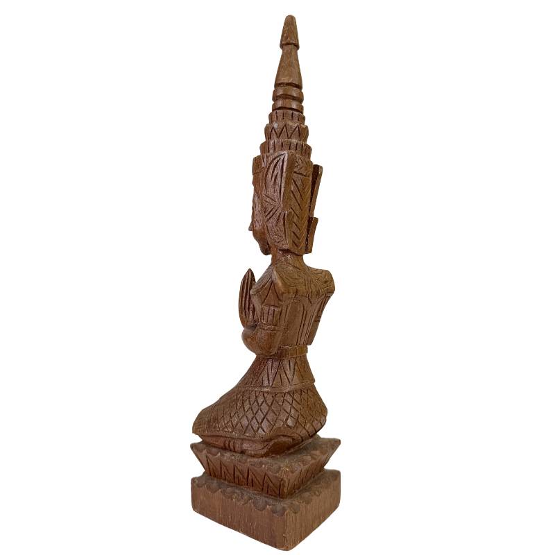 Thaise religieuze houtsnijwerk figuren als set