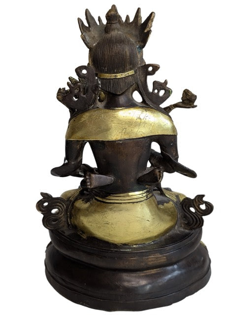 Bronze Yab-Yum figure from Tibet