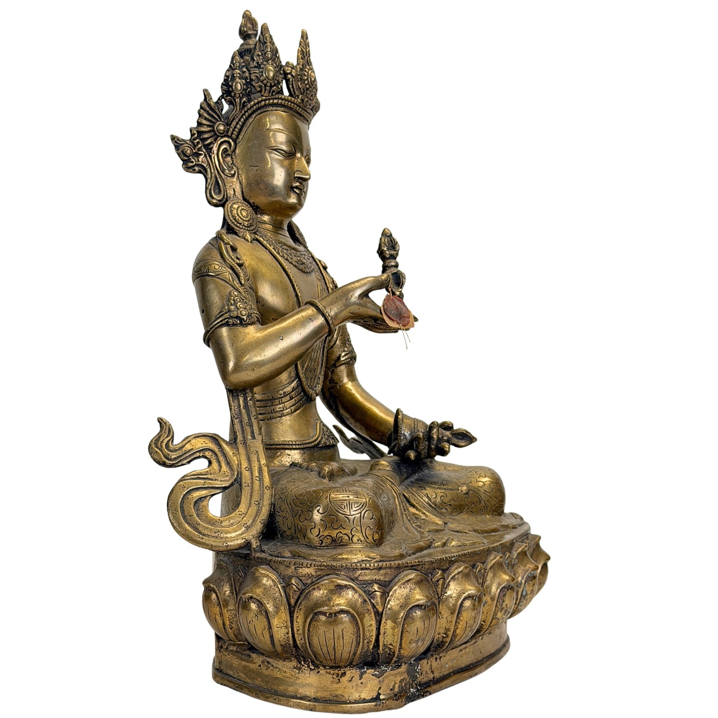 Tibetan Vajrasattva showing strong Newar influence in the modelling and ornament