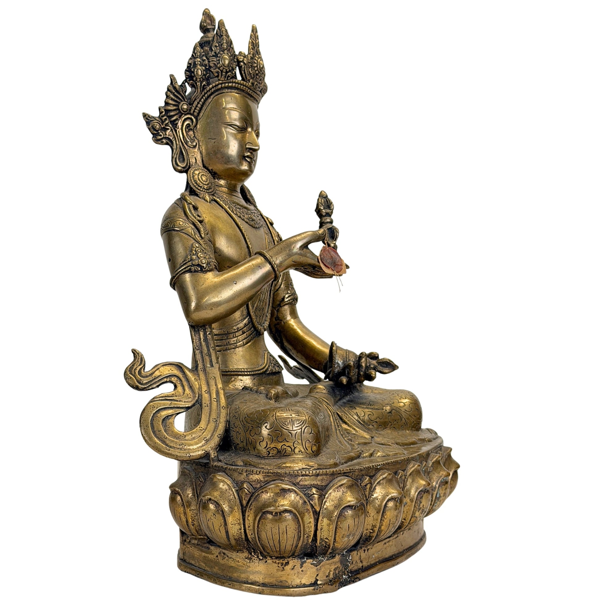 Tibetan Vajrasattva showing strong Newar influence in the modelling and ornament