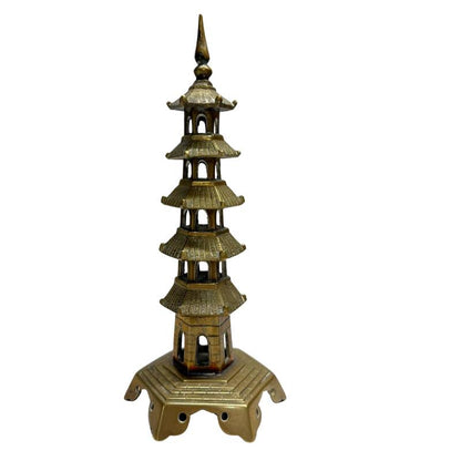 Vintage Chinese Medicine Buddha Altar Set – Bronze, 3 Pieces – surface and patina detail