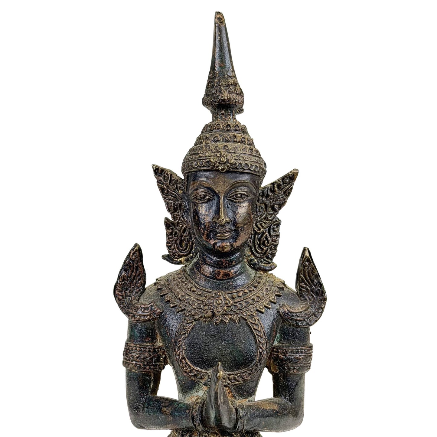 het gezicht van een thaise tempelwachter