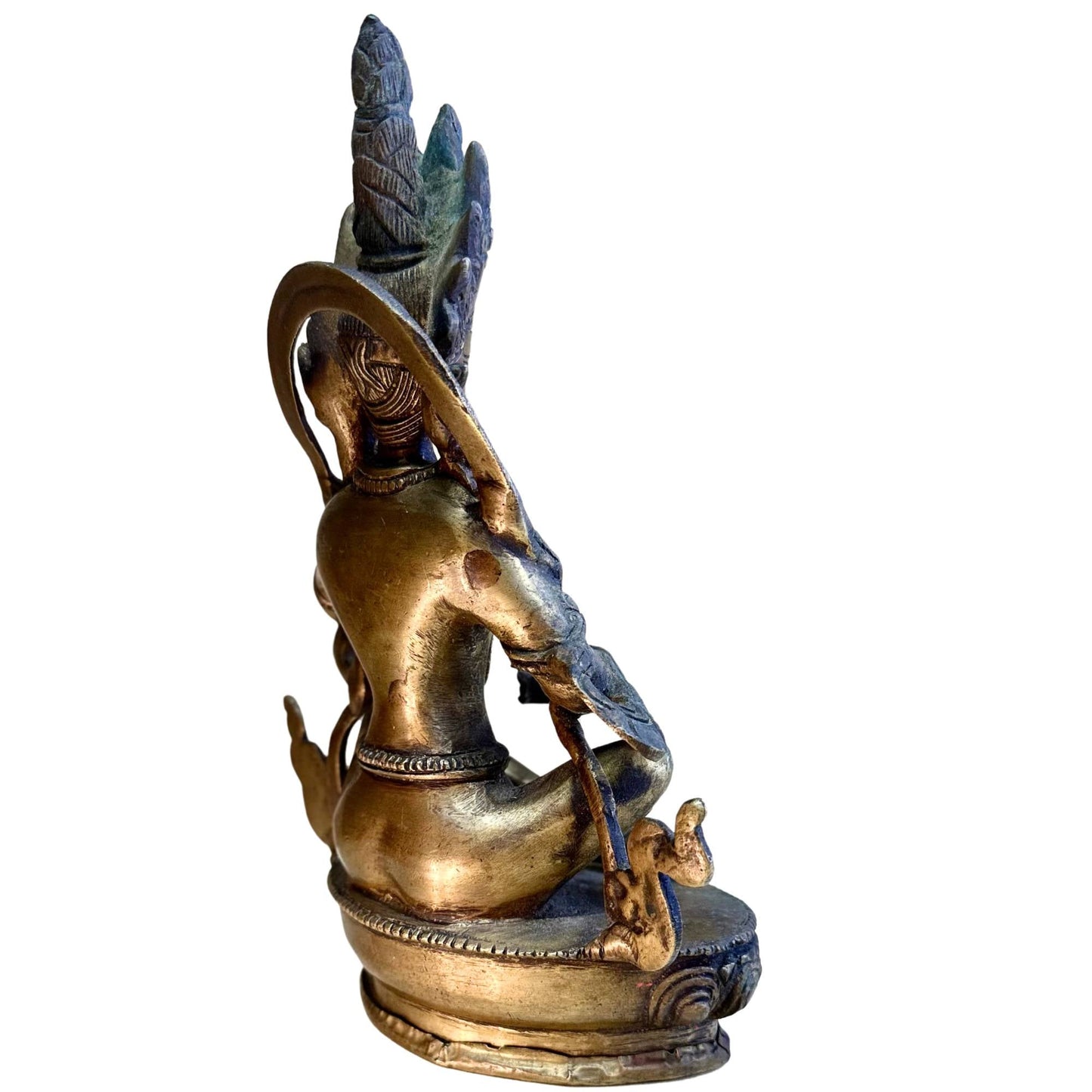 Vroeg 20e eeuwse gieting brons Saraswati Tibet